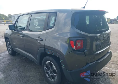 2016 Jeep Renegade Sport z USA, uszkodzony, nr VIN ZACCJAAT5GPD47398